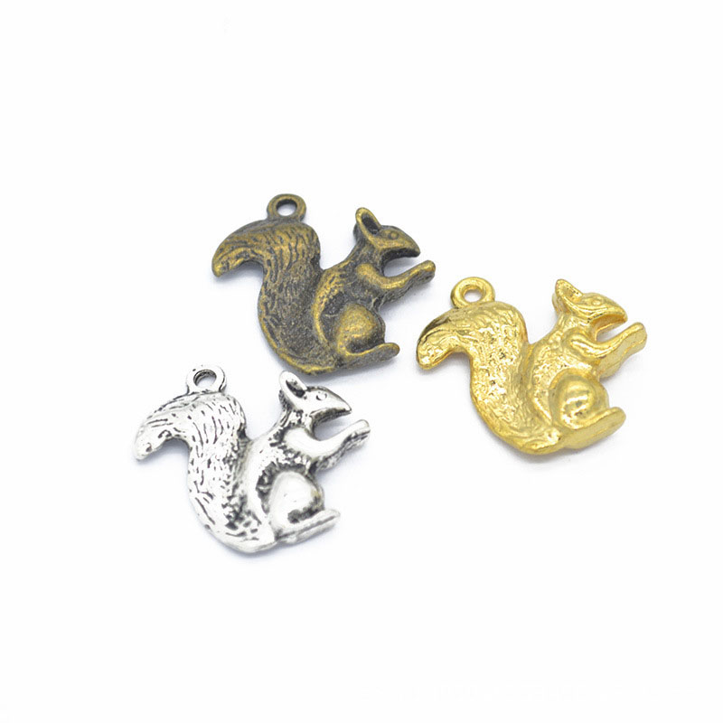 Pato De Bronce Antiguo Animales Encantos-suministros De Abalorios