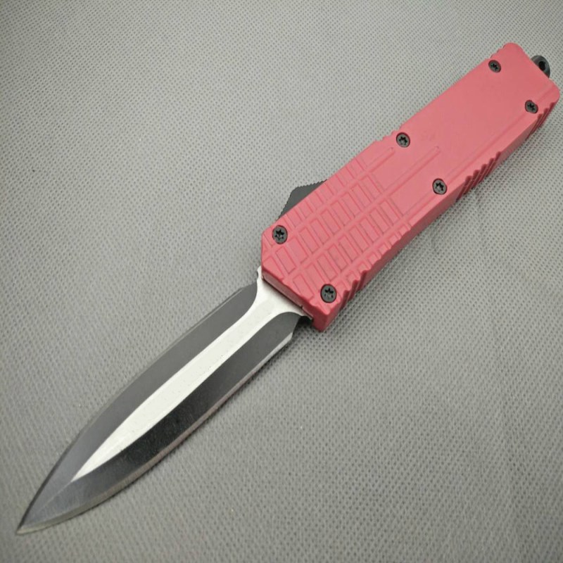 

High end micr Red beetle Hunting Folding Pocket Knife Survival Knife Xmas gift for men copies 1pcs freeshipping