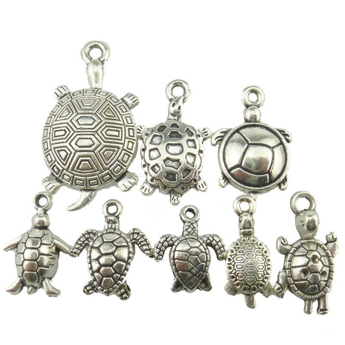 50//200pcs Retro style alloy girl charms Pendants 15X11mm