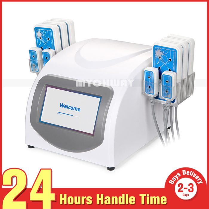 

160mw Diode Lipo Laser LLLT 10 Pads Body Fat Loss Cellulite Removal Slimming Spa Beauty Machine
