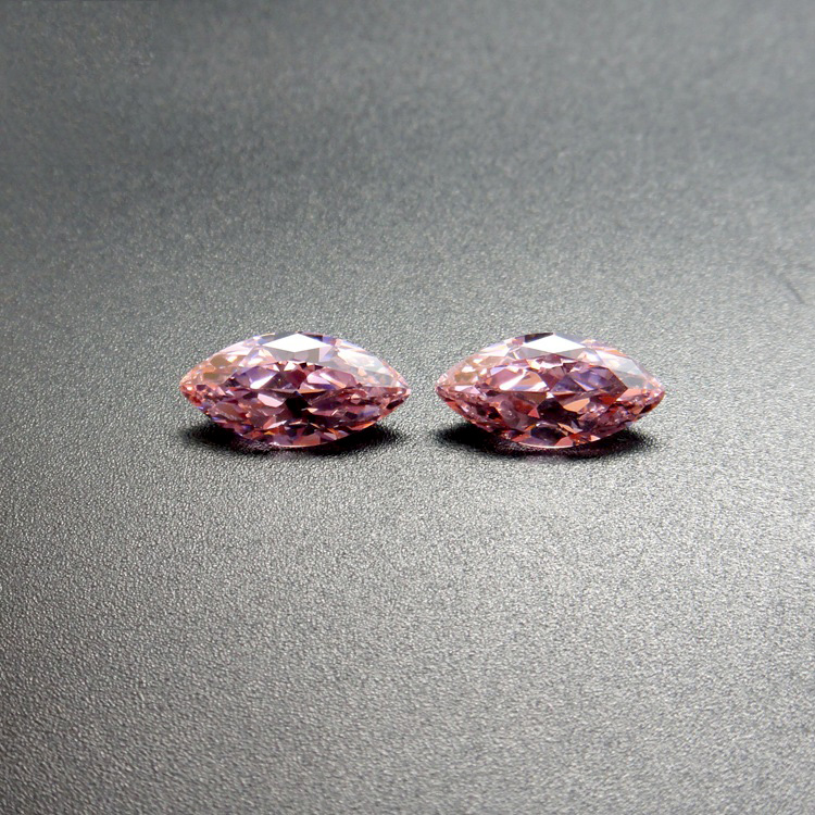 

1.5x3mm-8x16mm 10 Sizes High Quality 3A Cubic Zirconia Pink CZ Marquise Shape Cut Loose Gemstone Wholesale For Jewelry Making 500pcs/lot