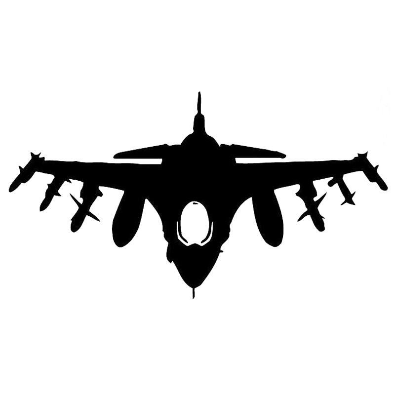 

airplane fashion vinyl car sticker motocycle laptop decal CA-205, Black