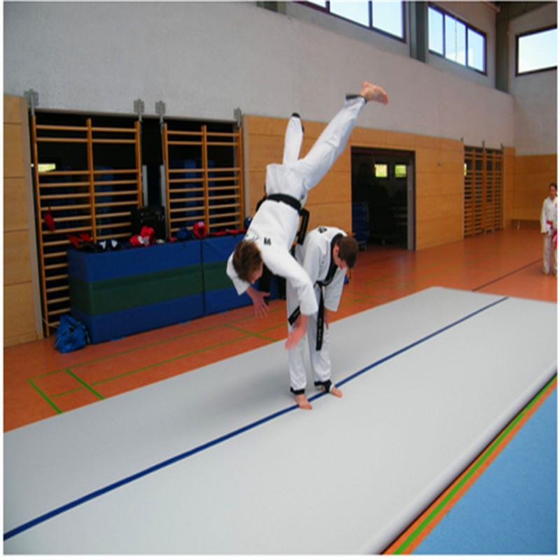 

5*1*0.2m inflatable gym mat home air floor inflatable tumbling mat for gymnastics inflatable air track