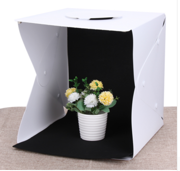 

2018 Hot Selling Portable Mini Photo Studio Box Photography Backdrop built-in Light Photo Box Photography Backdrop Box Lightbox