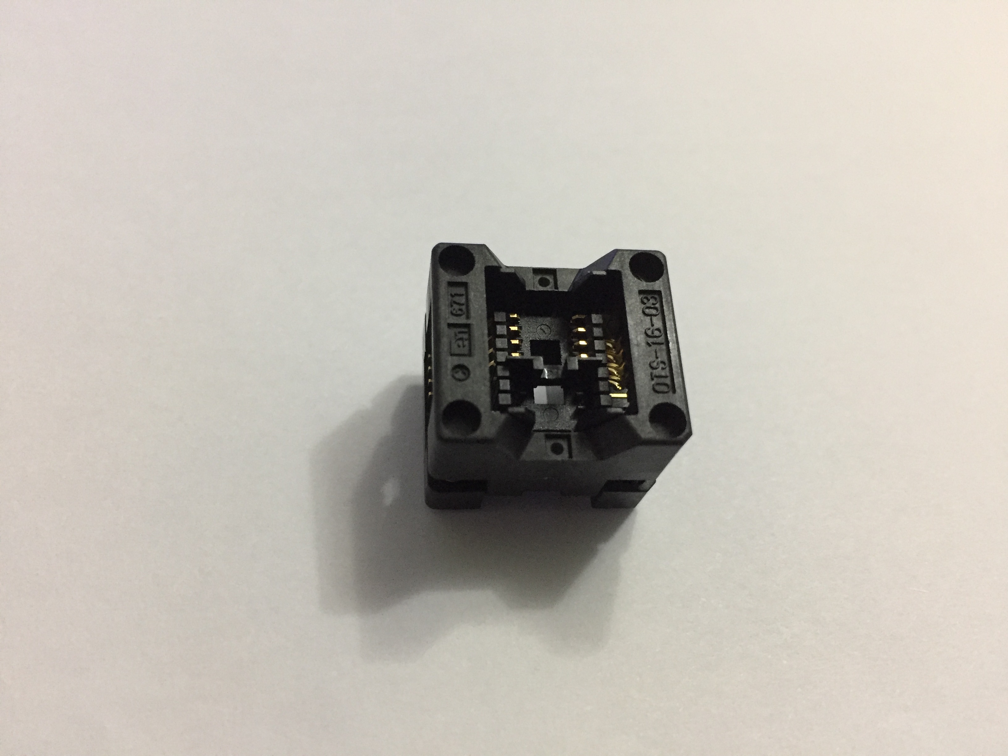 

Enplas IC Test Socket OTS-8(16)-1.27-03 SOP8P 1.27mm Pitch Burn in Socket