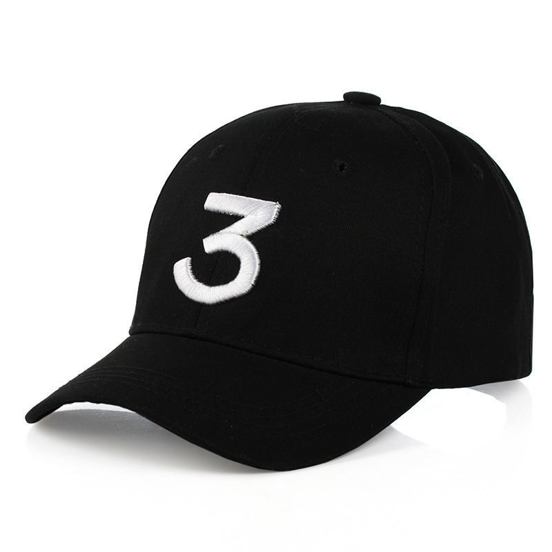 

New Chance The Rapper 3 Dad Hat Baseball Cap Adjustable Strapback BLACK Baseball Caps
