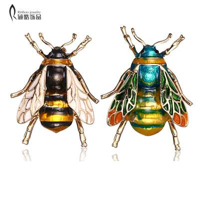

Insect Bumble Bee Brooch for Women Kids Girls bee jewelry Gifts Gold Color Yellow Green Enamel Brooches Jewelry bumble bee