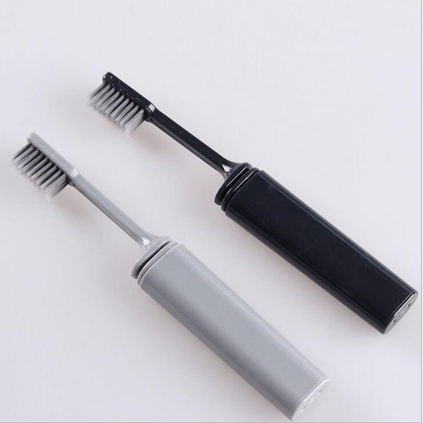

Portable Compact Bamboo Charcoal Folding Toothbrush Fold Travel Camping Hiking Outdoor Easy To Take Foldable Teethbrush 10*15cm
