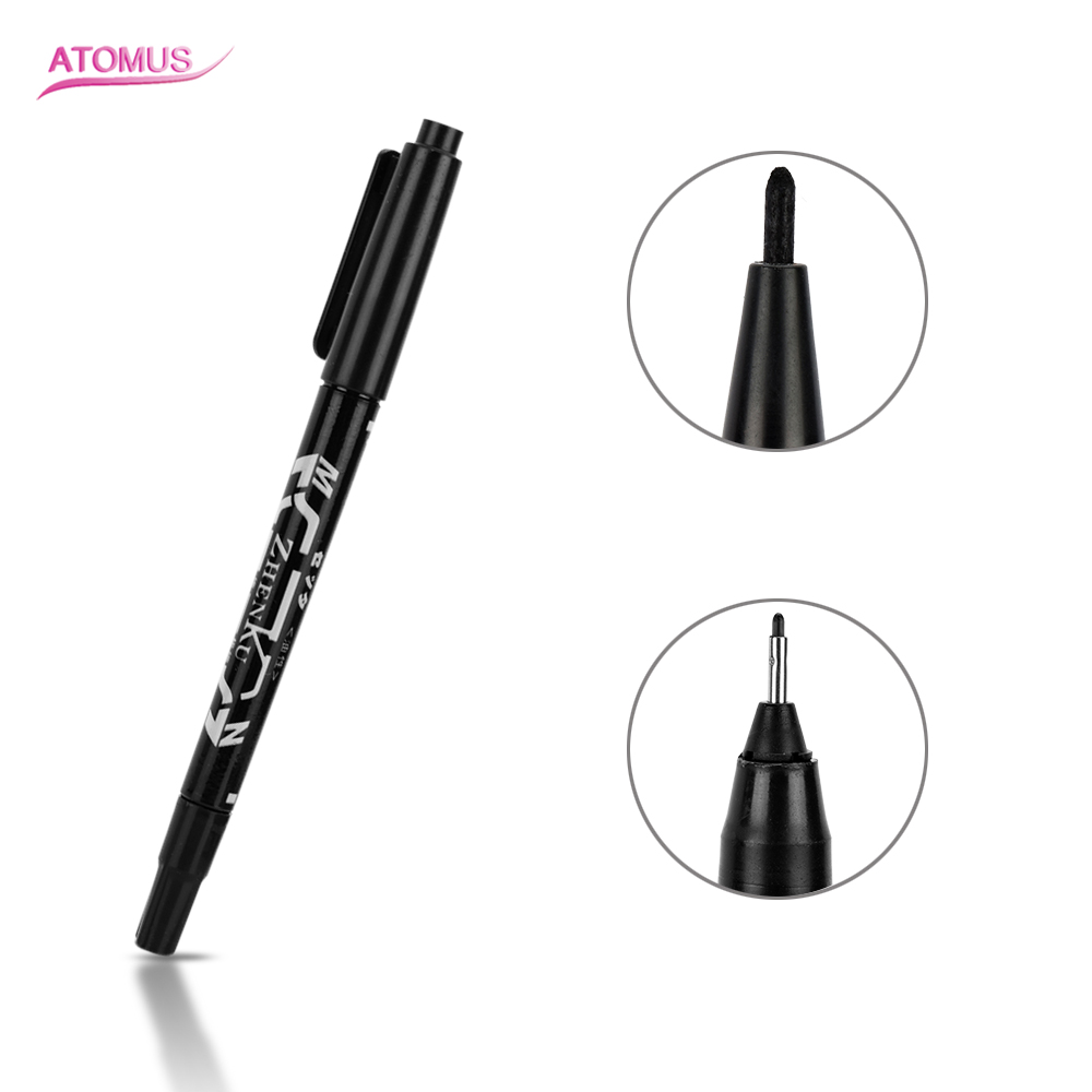 

Tattoo Skin Marker Stencil Pen Assorted Tattoo Marking Pen Dual Tip Marker Piercing - Black Blue Red