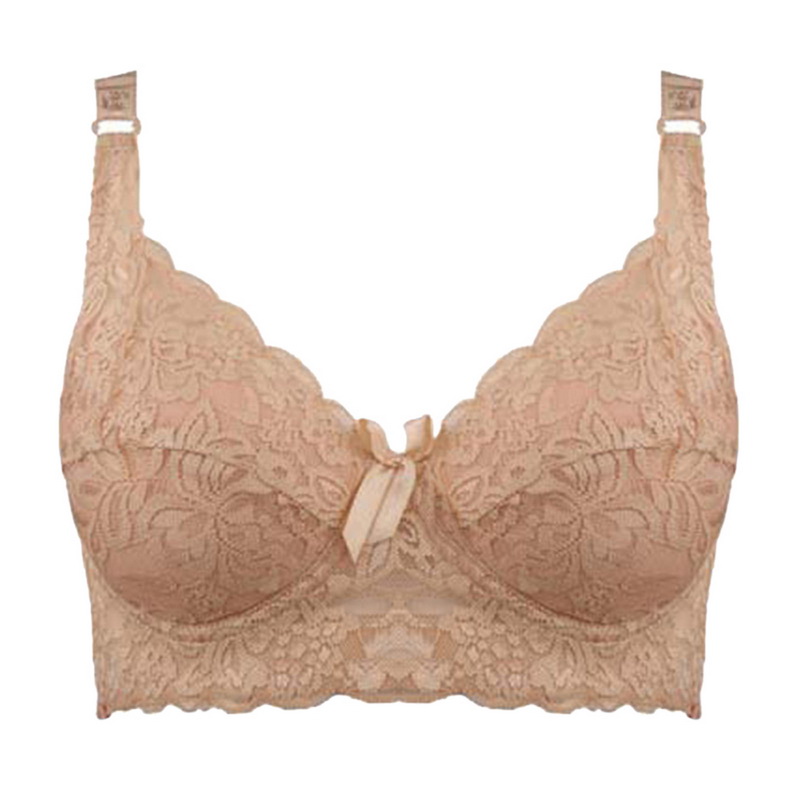 

CALOFE Sexy Bra Women new Fashion Lace Underwear Push Up Woman Brassiere Lingerie Intimates Clothing Wear Female, Pink