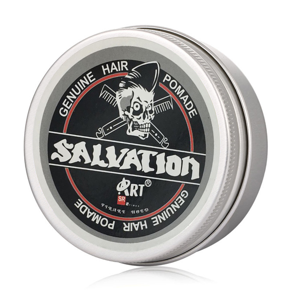 

100ml Skeleton Hair Wax Gel Mud Hard Hold Pomades Styling Water Based 24 Hours Shine For Men Women 48Pcs DHL Free Ship