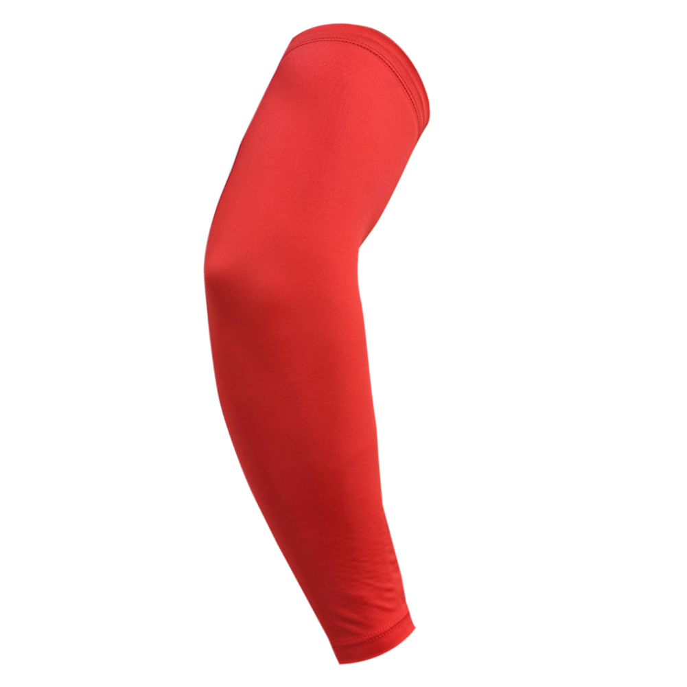 

1Pc Sports Safety Basketball Football Volleyball Sports Arm Sleeve Knee Oads Protective Compression Stretch Brace Red/black/blue