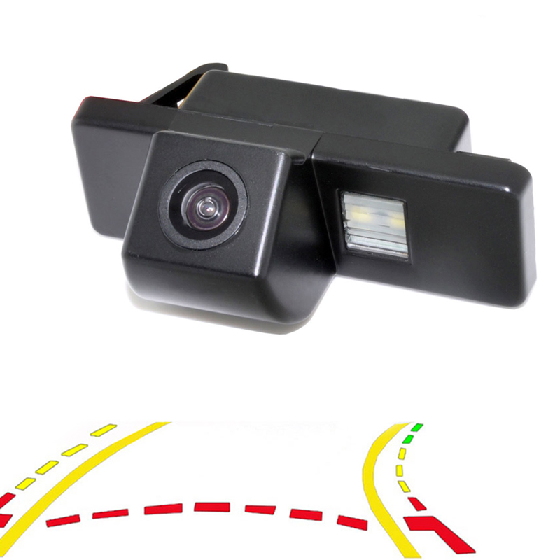 Intelligent Dynamic Trajectory Tracks car Rear View Cam For QASHQAI X-TRAIL Geniss Citroen C4 C5 C-Triomphe Peugeot 307CC Pathfinder-image-425756701