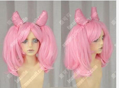 

Cosplay Chibi Usa Sailor Moon heat Pink wig, Picture color