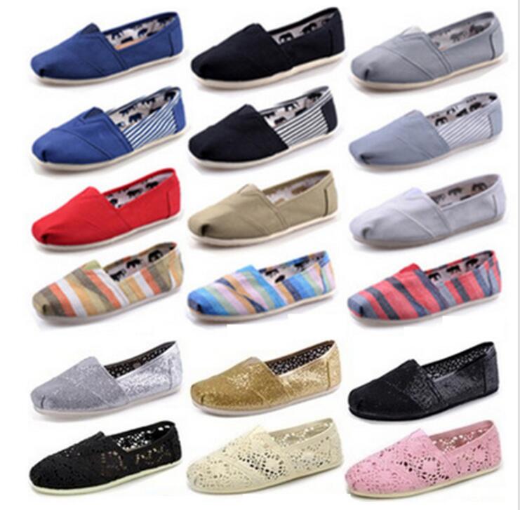 Chaussures de sport solides pour femmes en toile unisexe Slip-on chaussures de toile classiques Chaussures de marche décontractées plates KKA4104