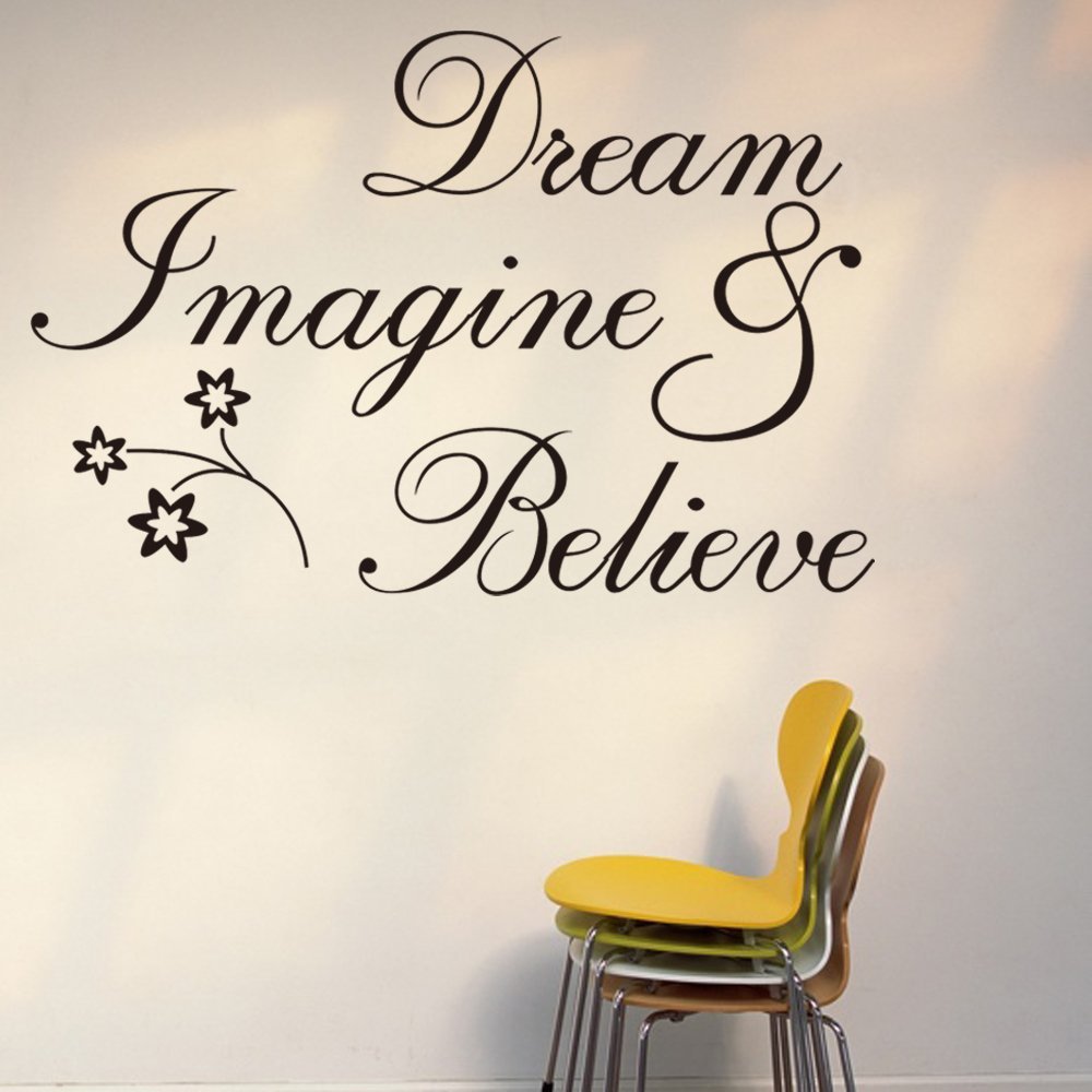 Familia Amor Esperanza en esta Cámara Cotizaciones De Pared Pegatinas de pared palabras Frase Pared Calcomanía