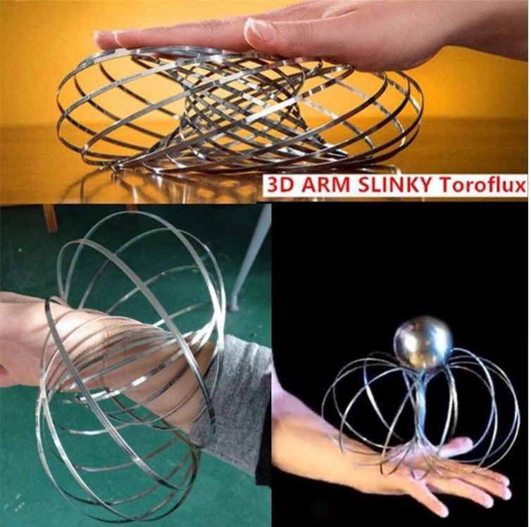 spinner ring arm slinky toy