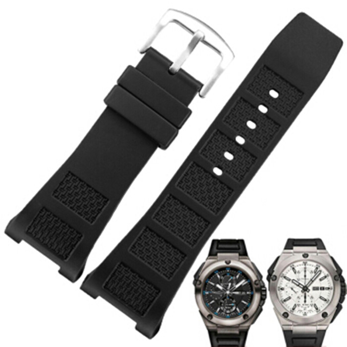 

30MM Silicone Rubber Watch Band Strap for IWC Watch Ingenieur Family IWC500501