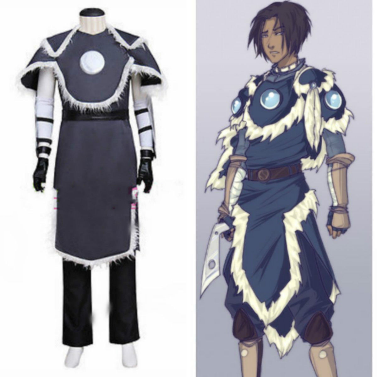 Hot!Avatar The Last Airbender Sokka Suit Cosplay Costume Custom Made{D}