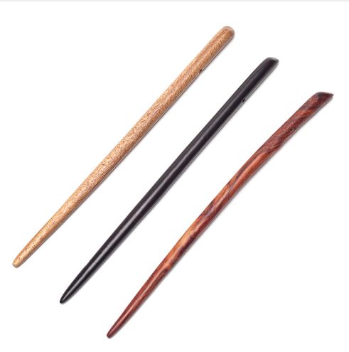 

Vintage Women Hair Jewelry Handmade Wood Hair Stick Hairpin Head Pins Piece Headpiece For Women Wedding Hair Jewelry Accessories