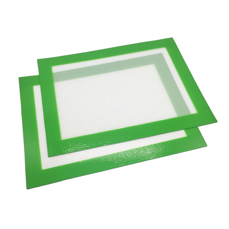 

Sample Nonstick Silicone Mat Lifetime Guarantee Green Silicone Dab Mats 8.5 X 11.5" Free Shipping