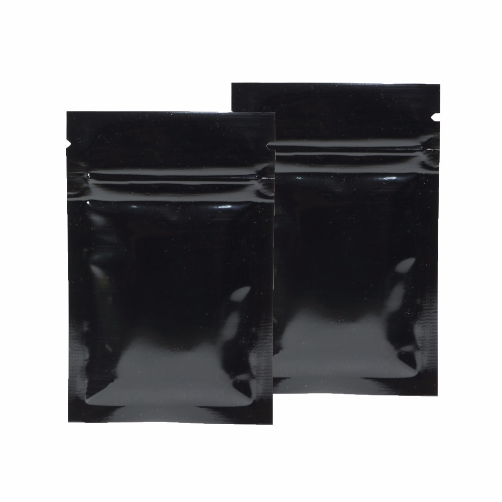 

6x9cm(2.25x3.5in) 7 Colors Glossy Heat Seal Aluminum Foil Mylar Mini Ziplock Bags Flat Small Zip Lock Bag For Herb Jewel Packing