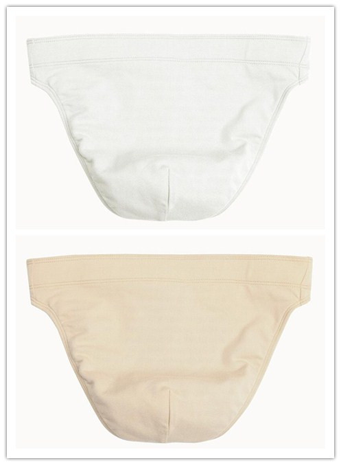 1 white 1 nude