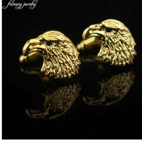 

Eagle Cufflinks Novelty Personality Silver Gold Shirt Brand Cuff links Men's Fashion Design Jewelry Accessories