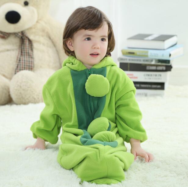 

4 styles-Newborn Baby sleeping bag caterpillar pea banana penguin sleeping bags