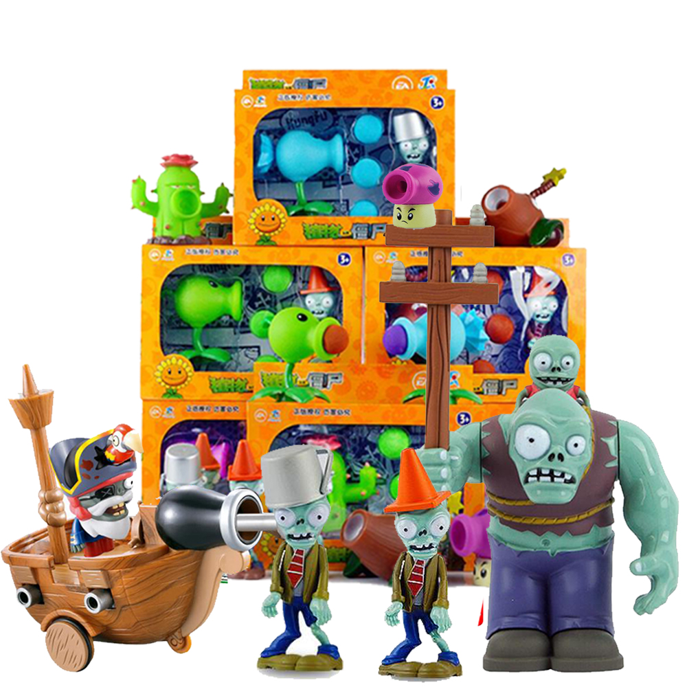 juguetes de plantas contra zombis