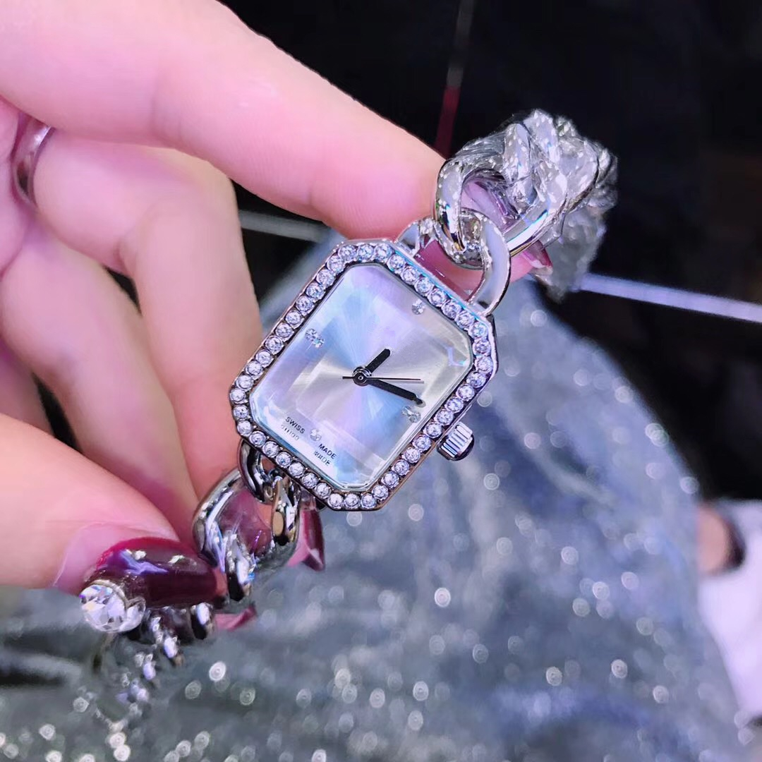 

2018 Bracelet Women Watch Luxury Watches Classic Quartz rose gold/silver/gold Dress Watch Wristwatch Relojes De Marca Mujer Gift for girls, Silver black