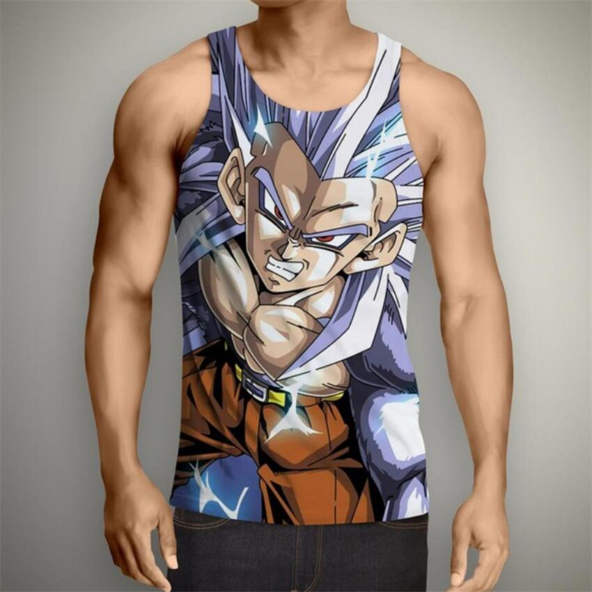 goku sleeveless hoodie
