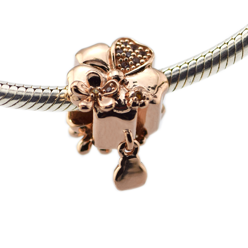 Wildflower Meadow Charm Silver Beads For Woman DIY Jewelry Making Silver Charms Fit Original 925 Silver Charms Bracelet & Necklace-image-411773020
