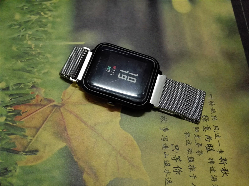 amazfit bip milanese strap