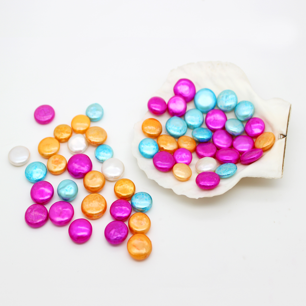 

Spot Wholesale Natural Freshwater Pearl Flat Loose Button Pearl Fashion Pearl Jewelry