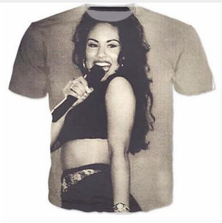 

Wholesale-Newest Fashion Mens/Womens Summer Style Selena Is Bae Funny 3D Print Casual T-Shirt DXR0098, Multicolor