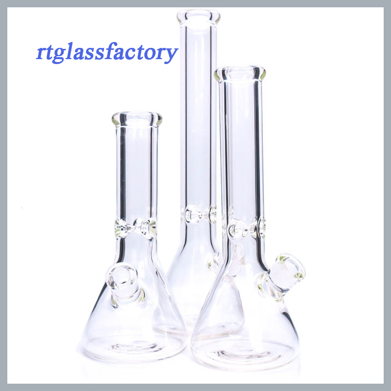 

Hookah 9mm Thick Glass Bongs Beaker Bong Heavy material 12inches 14inches 18inches water pipe
