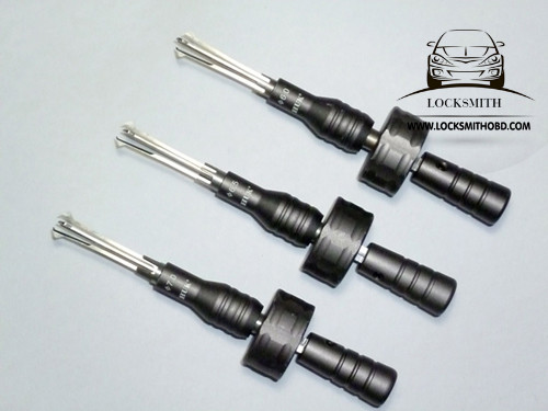 

HUK 3 Pieces Cross Lock Pick Set (6.0mm, 6.5mm, 7mm)