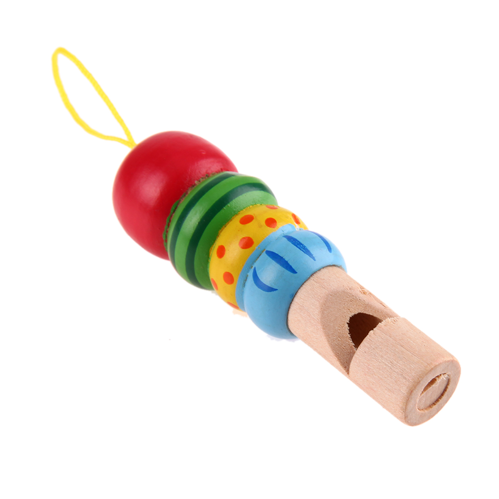 Niedlichen Tier Holzpfeife Musikinstrument Spielzeug Kinder Kleinkind