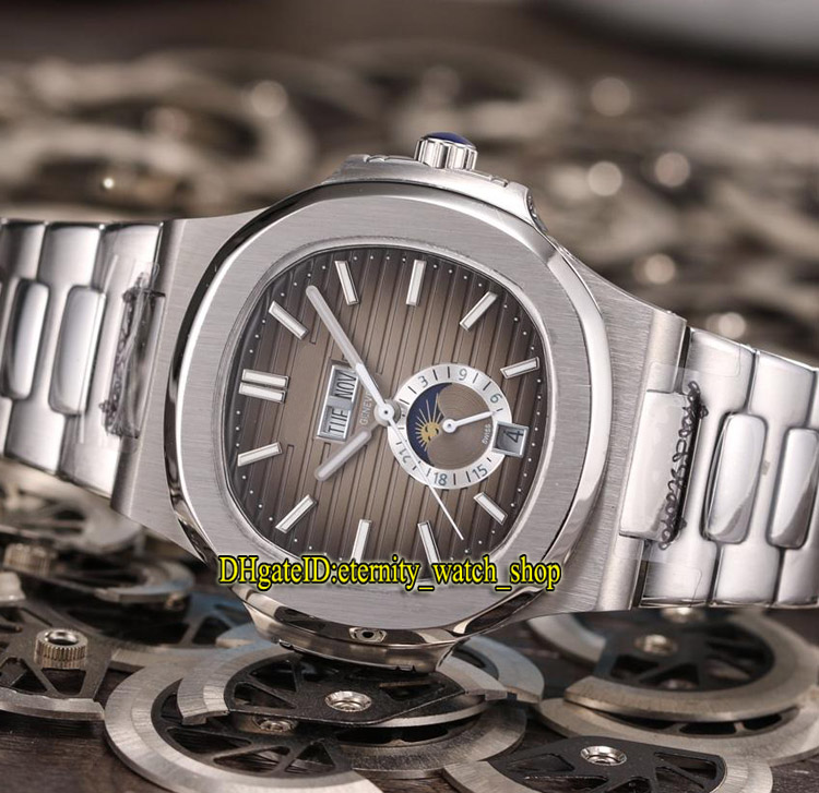 

High-quality New Sport Nautilus 5726/1 5726/1A-001 Date Moon Phase Dial Automatic Mechanical Mens Watch 316L Steel Band Sport Watches 03, Pp-j01 (1)