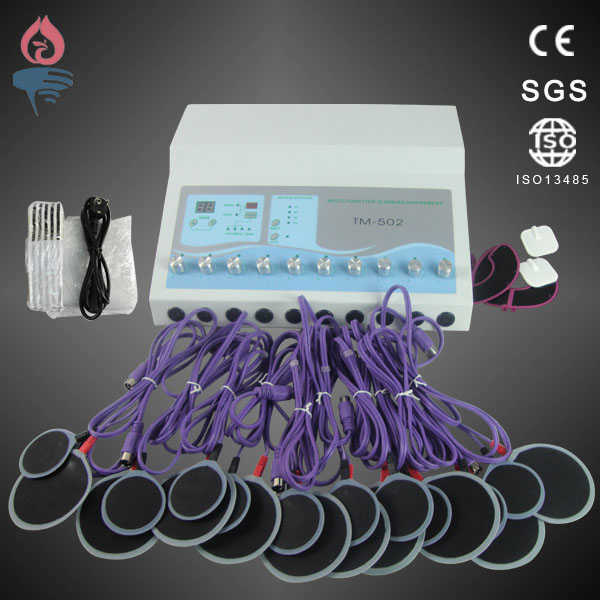 

TM-502 Electric Muscle Stimulator Weight Loss ems muscle stimulator Electrostimulation Machine Russian Waves ems