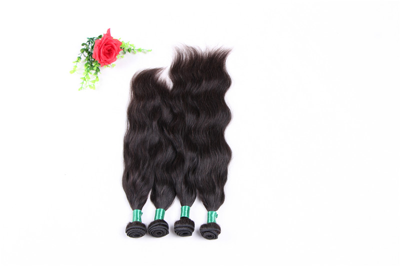 

brazilian virgin human hair weave natural wave remy hair 50g one piece 6 pcs one lot free