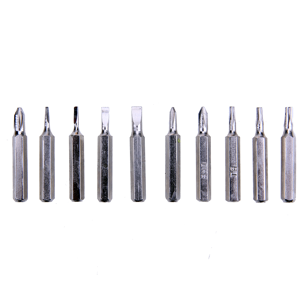 

10 in 1 Screwdriver Set Digital Mobile Phone Glasses Repair Tool Kit Non-slip Handle Multi-function Screwdriver Bits
