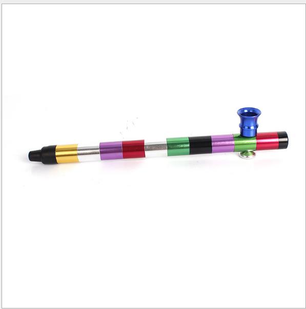 

New Style Hot Selling Creative New Multi - Color Long Smoke Gun Metal Pipe
