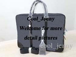 

High-end quality new arrival fashion designer 15" laptop bag cross body shoulder notebook business briefcase computer bag with serial number