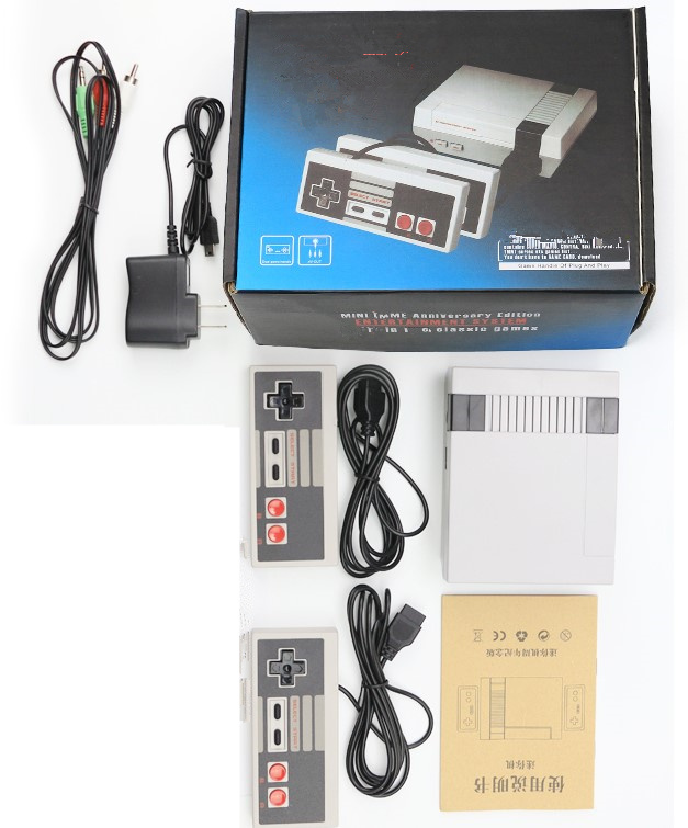 

2018 New Mini TV Video Handheld Game Console Entertainment can store 620 Games PAL&NTSC With Retail Box