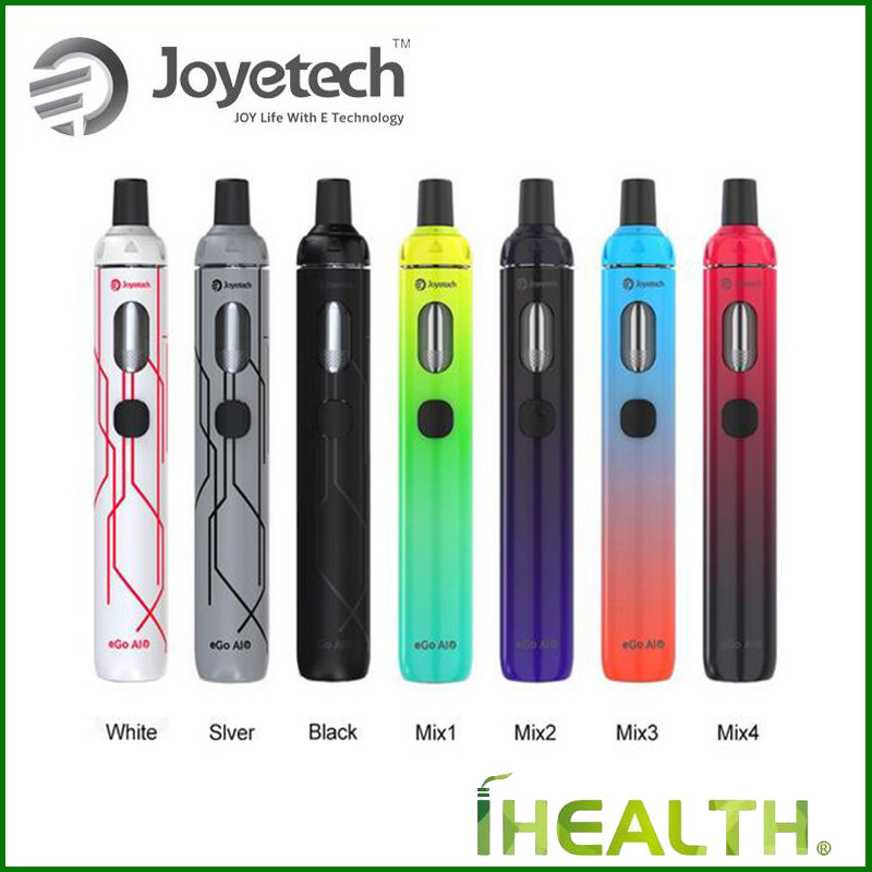 

100% Authentic Joyetech eGo AIO Starter Kit 1500mAh (10th Anniversary Edition) with 1500mAh battery and 2ml tank BF SS316 0.6ohm Coil head, White