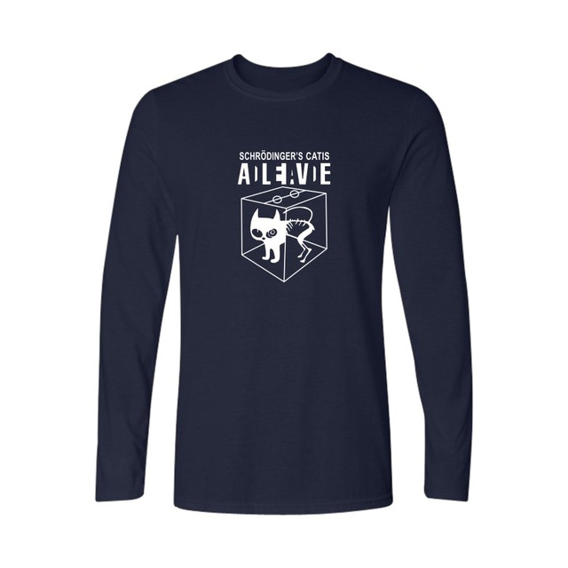 

Blackday Harajuku Camiseta Masculina Hip Hop Cat Funny T shirts Fitness T shirt Long Sleeve cotton casual Tee Shirt Homme men Clothing, Black