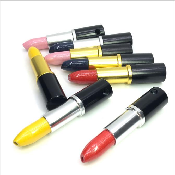 

Popular Color Lipstick Metal Aluminum Pipe New Personality
