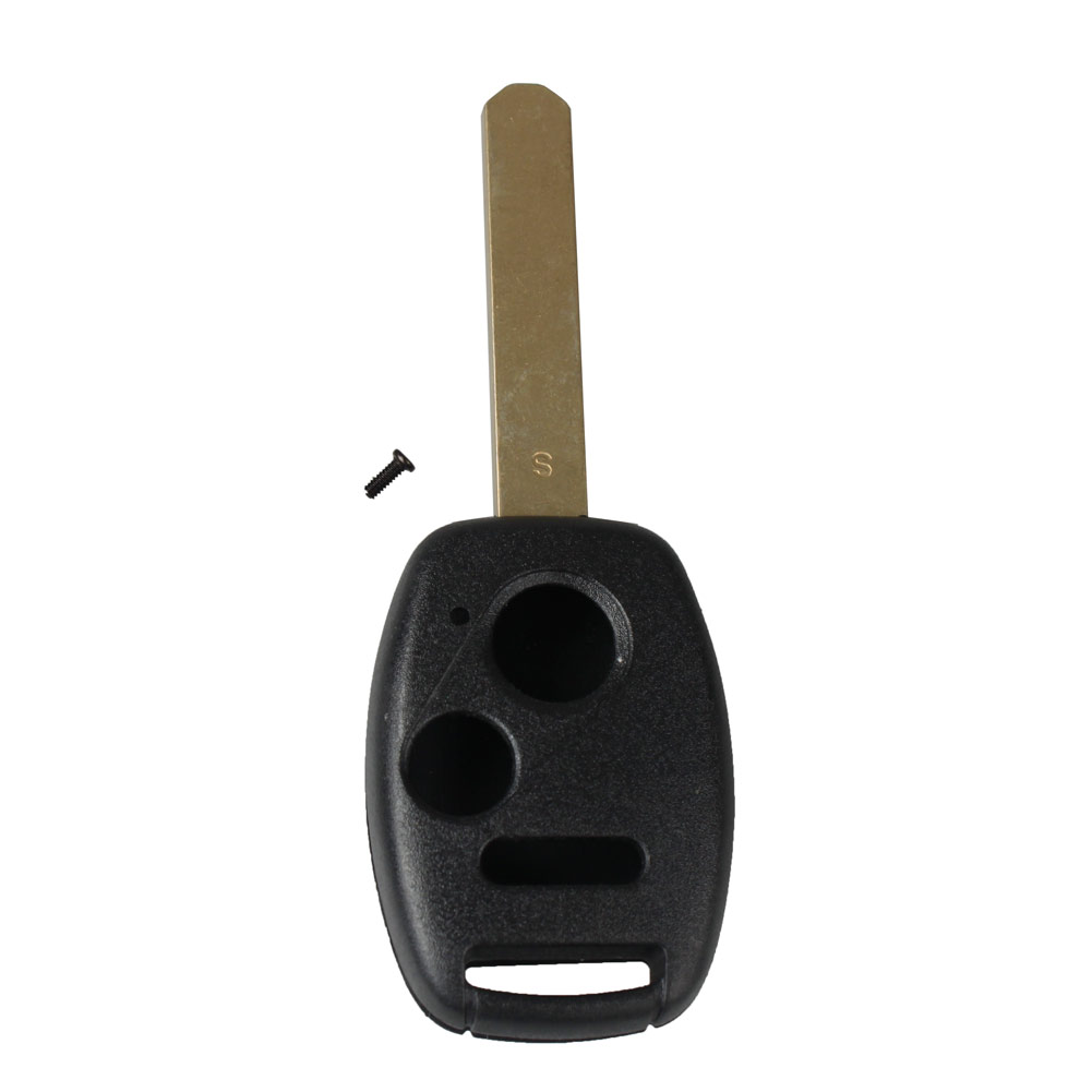 3Buttons Car Replacement Keyless Remote Fob Key Shell Case For Car HONDA Uncut blade-image-415166555